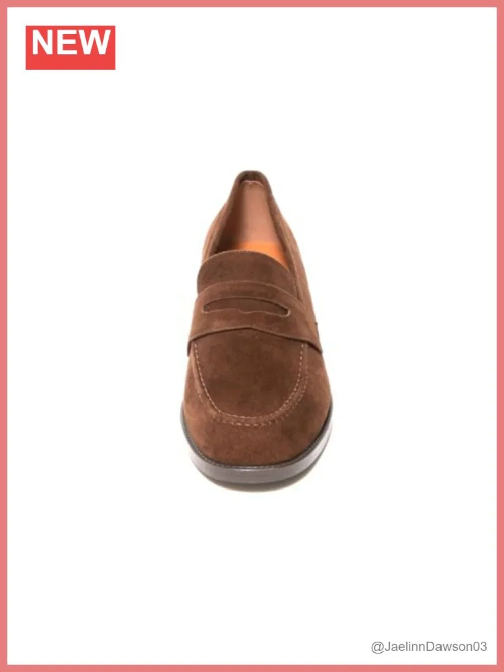 Suede Penny Loafers with Cushioned Insole – Slip Resistant Comfort